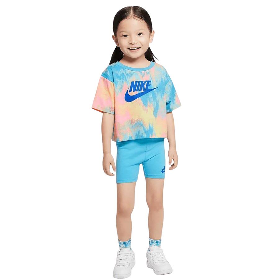 BOXY TEE & BIKE SHORT SET Nike | 36K457F85
